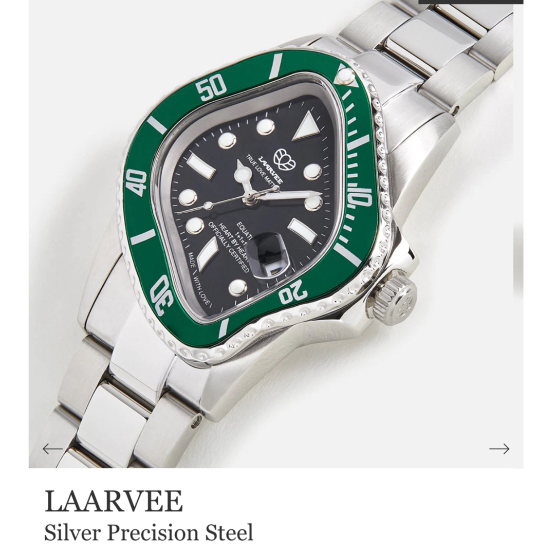 larvee【新品】LAARVEE Black Bezel / Green Dial PH