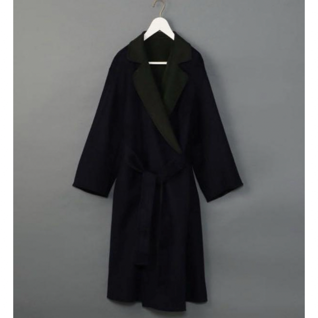 6 (ROKU)(ロク)のROKU 6 ビューティー＆ユース ダブルリバーガウン コート  レディースのジャケット/アウター(ロングコート)の商品写真