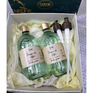 サボン(SABON)のSABON シャワーオイル 　500ml　2本( 専用ポンプ付)(ボディソープ/石鹸)