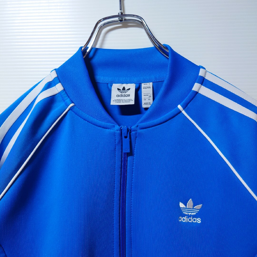 adidas - 【大きいサイズ】adidas☆トラックジャケット☆ジャージ☆青