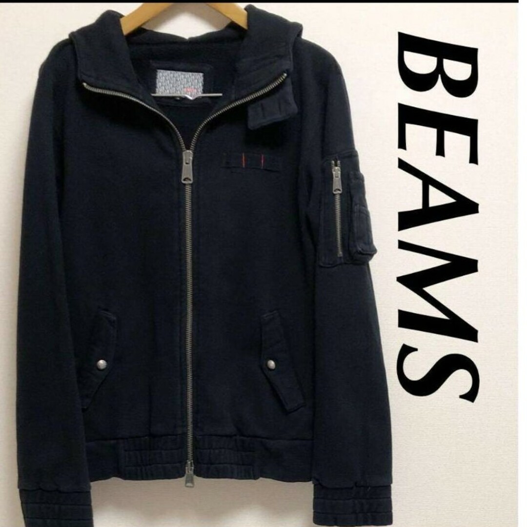 BEAMS(ビームス)のBEAMS　デザインパーカー　ジャケット メンズのトップス(パーカー)の商品写真