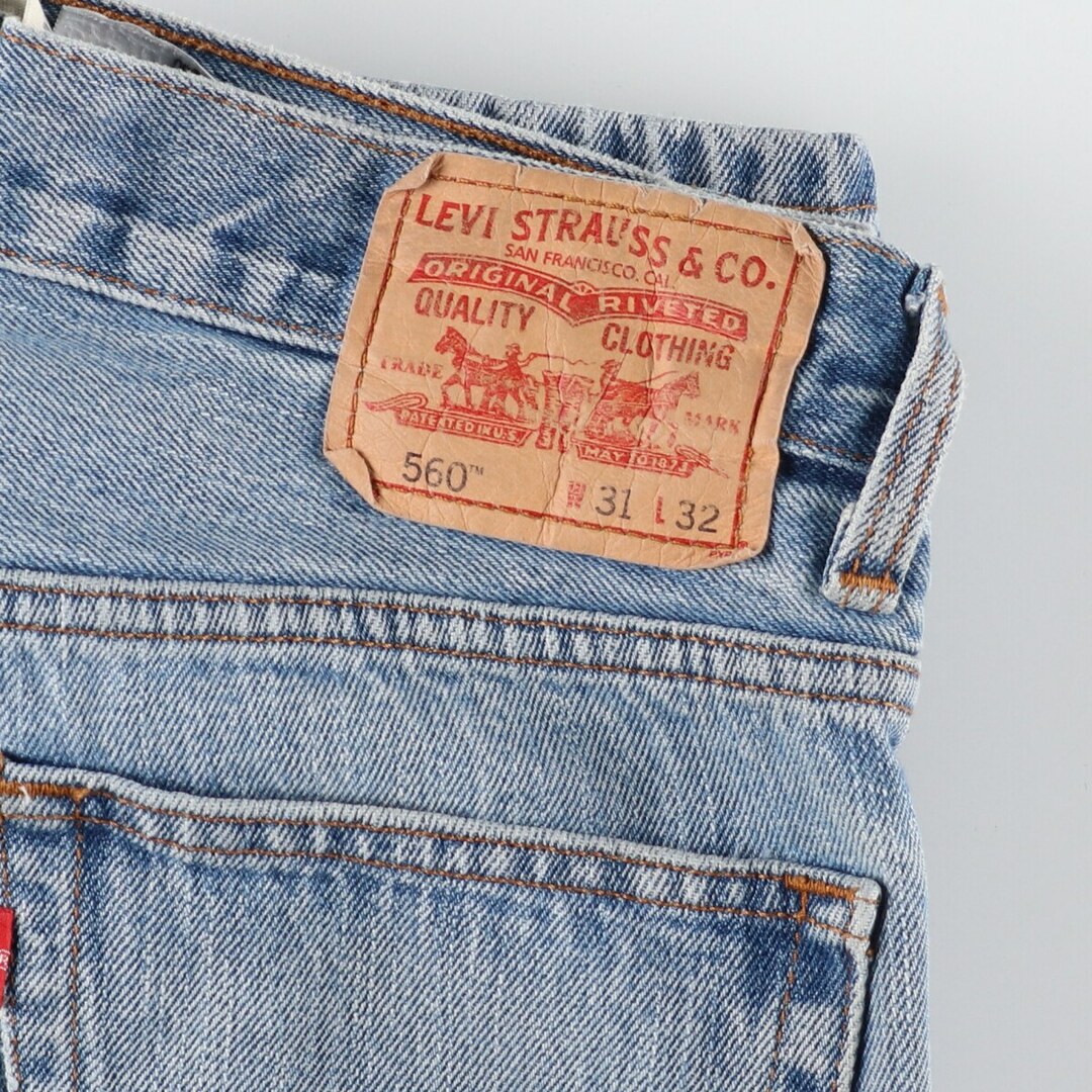 メンズw31表記サイズリーバイス Levi's 560 COMFORT FIT テーパードデニムパンツ メンズw31 /eaa397954