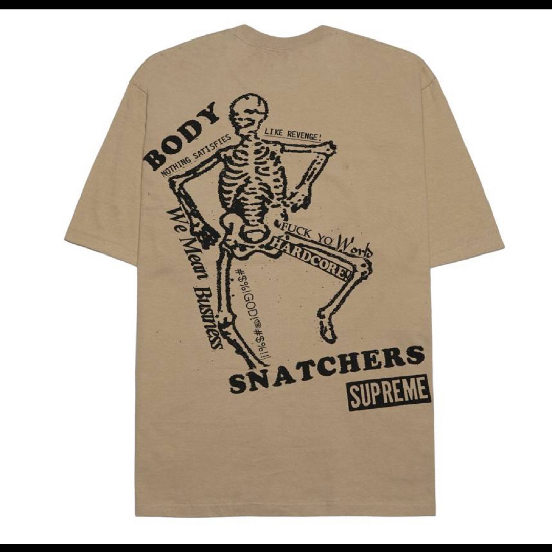 Supreme(シュプリーム)のSupreme Body Snatchers Tee "Khaki" メンズのトップス(Tシャツ/カットソー(半袖/袖なし))の商品写真