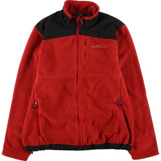 エディーバウアー(Eddie Bauer)の古着 エディーバウアー Eddie Bauer ナイロンxフリースジャケット メンズL /eaa398331(その他)