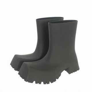 バレンシアガ(Balenciaga)のバレンシアガ TROOPER RUBBER トルーパー ブーツ 27.5cm 灰(ブーツ)