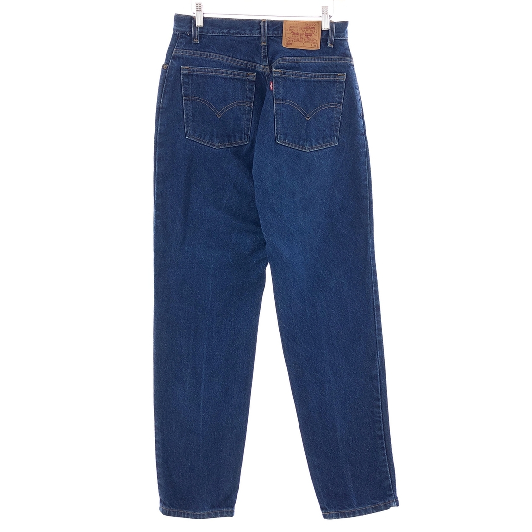 Levi's(リーバイス)の古着 リーバイス Levi's 550 RELAXED FIT TAPERED LEG テーパードデニムパンツ USA製 レディースL(w30) /eaa380080 レディースのパンツ(デニム/ジーンズ)の商品写真