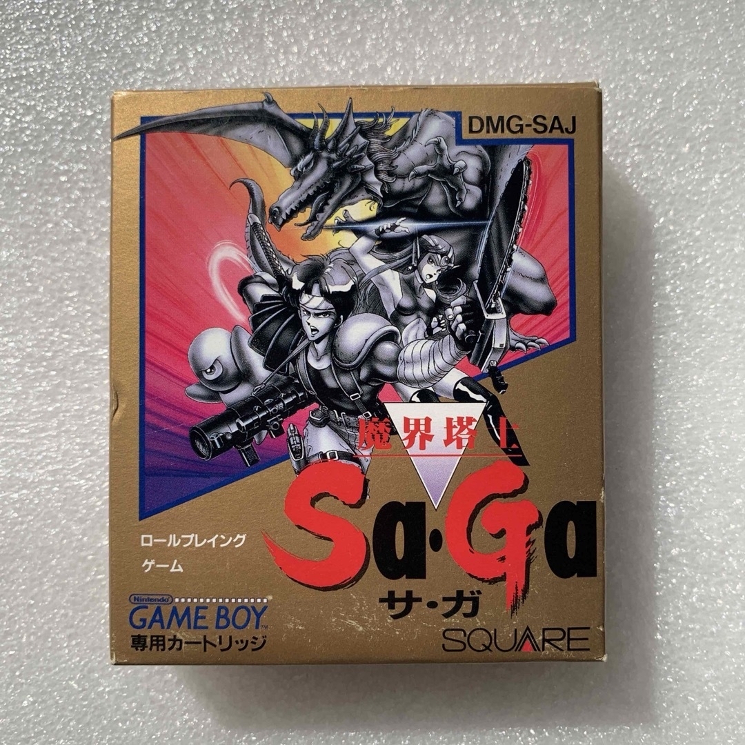 コレクション魔界塔士SAGA サガ　ゲームボーイ　GB ソフト　スクエアエニックス　未使用品