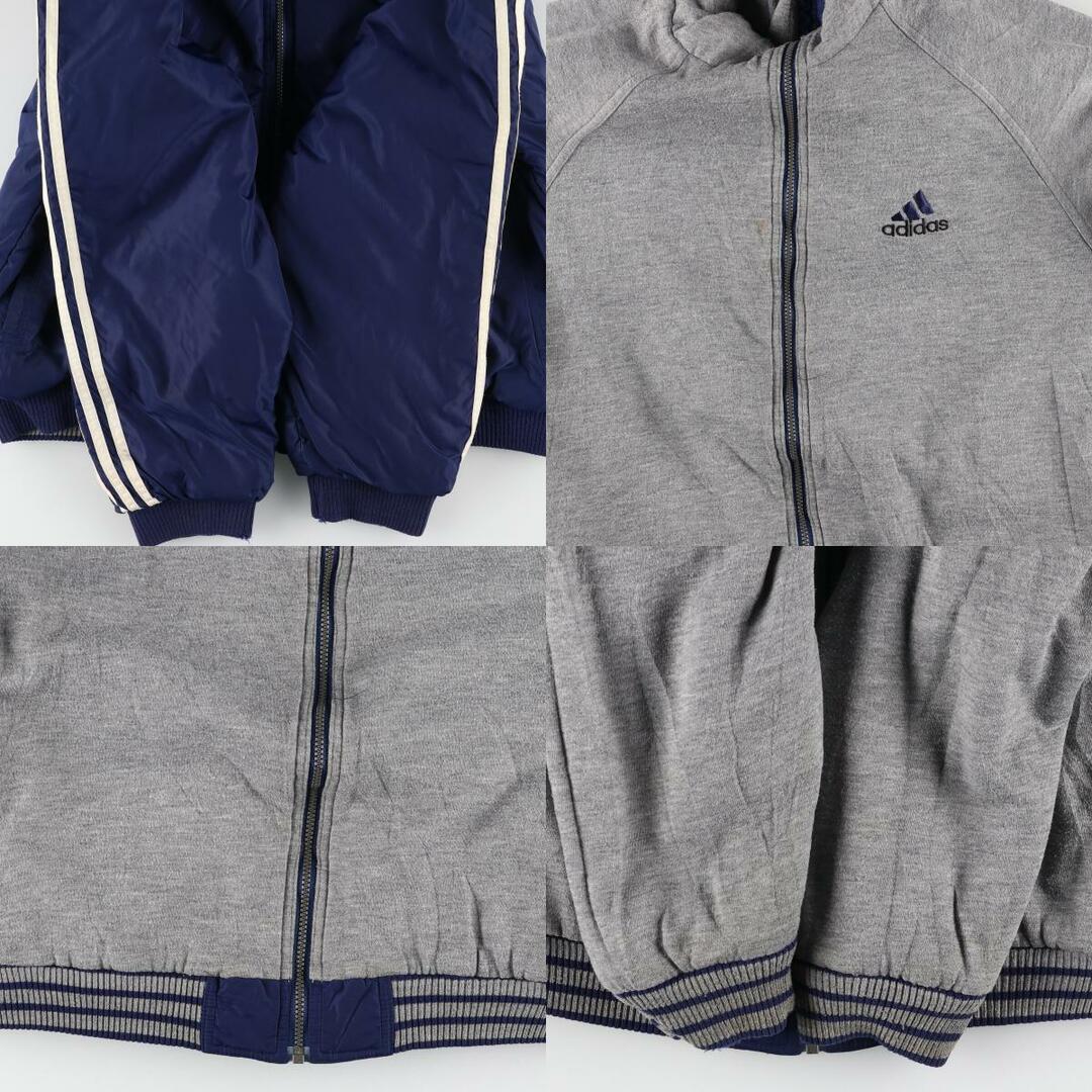 adidas - 古着 90年代 アディダス adidas 中綿入り リバーシブル