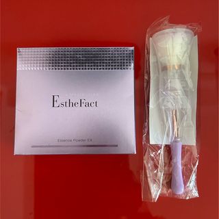 エステファクト(ESTHE FACT)のたかの友梨 エステファクト エッセンスパウダー EX  メイクブラシの2点セット(フェイスパウダー)