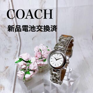 コーチ(COACH)の美麗レディースウォッチ女性用腕時計海外ブランド Coachコーチシルバー2541(腕時計)