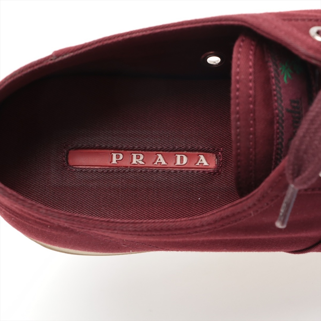 PRADA(プラダ)のプラダスポーツ  キャンバス  レッド レディース スニーカー レディースの靴/シューズ(スニーカー)の商品写真