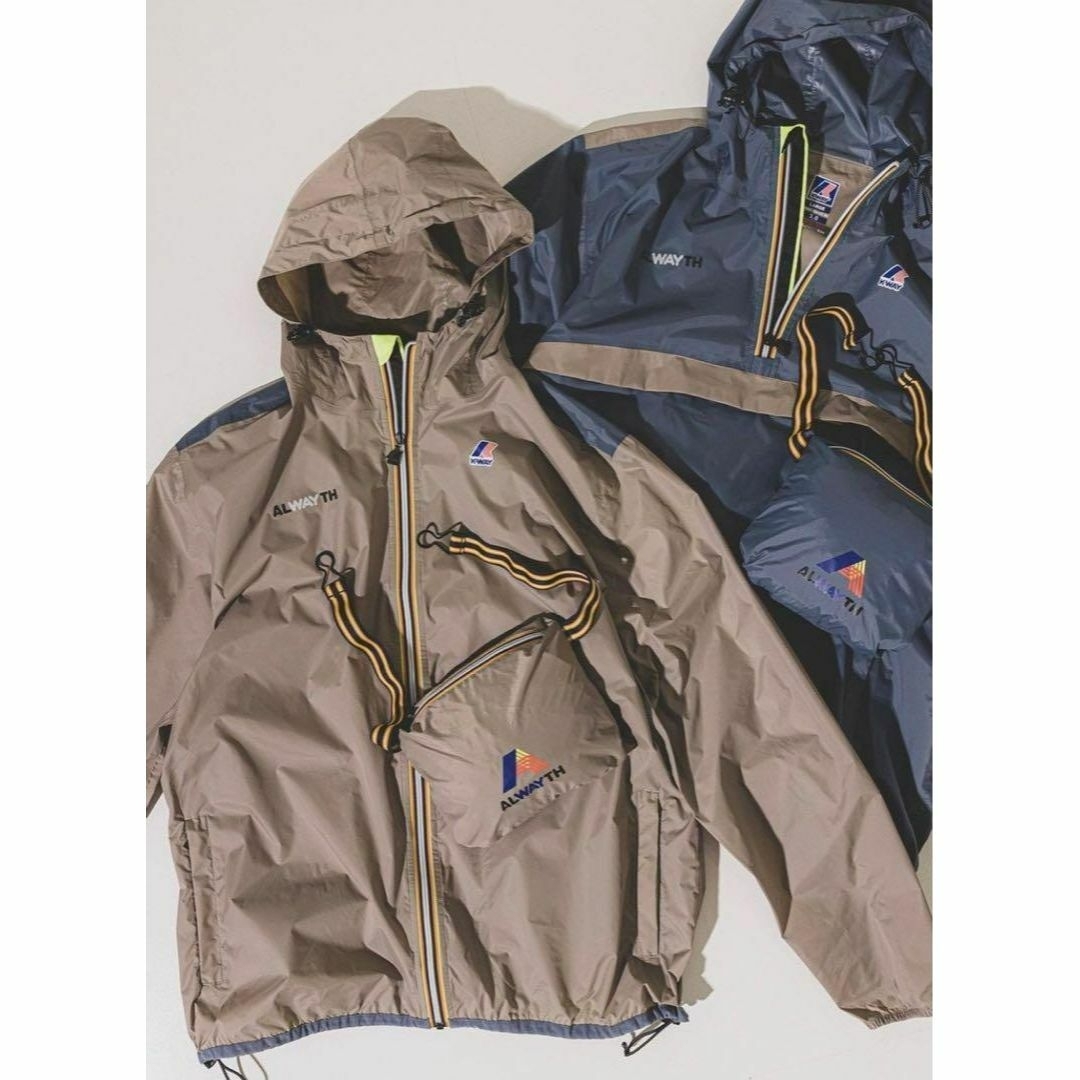 BEAMS(ビームス)のK-WAY ALWAYTH 別注 beige L 新品 タグ付き ベージュ メンズのジャケット/アウター(マウンテンパーカー)の商品写真