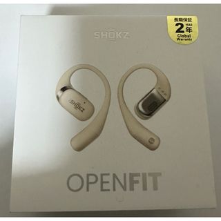 アフターショックス(AFTERSHOKZ)のShokz OpenFit SKZ-EP ベージュ(ヘッドフォン/イヤフォン)