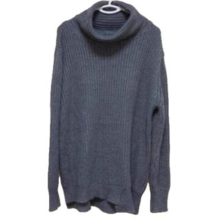 ザラ(ZARA)のZARA  タートルネックニット　グレー(ニット/セーター)