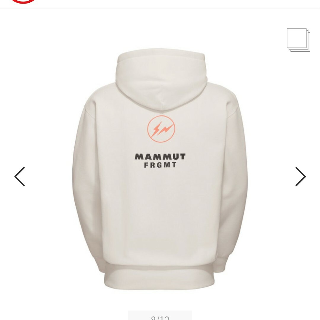 FRAGMENT(フラグメント)の未使用 FRAGMENT MAMMUTBarryvox ML Hoody メンズのトップス(パーカー)の商品写真