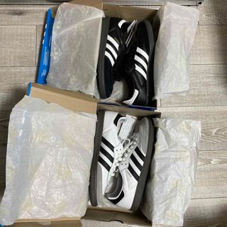 アディダス(adidas)のadidas samba og black white 27cm 2足 (スニーカー)