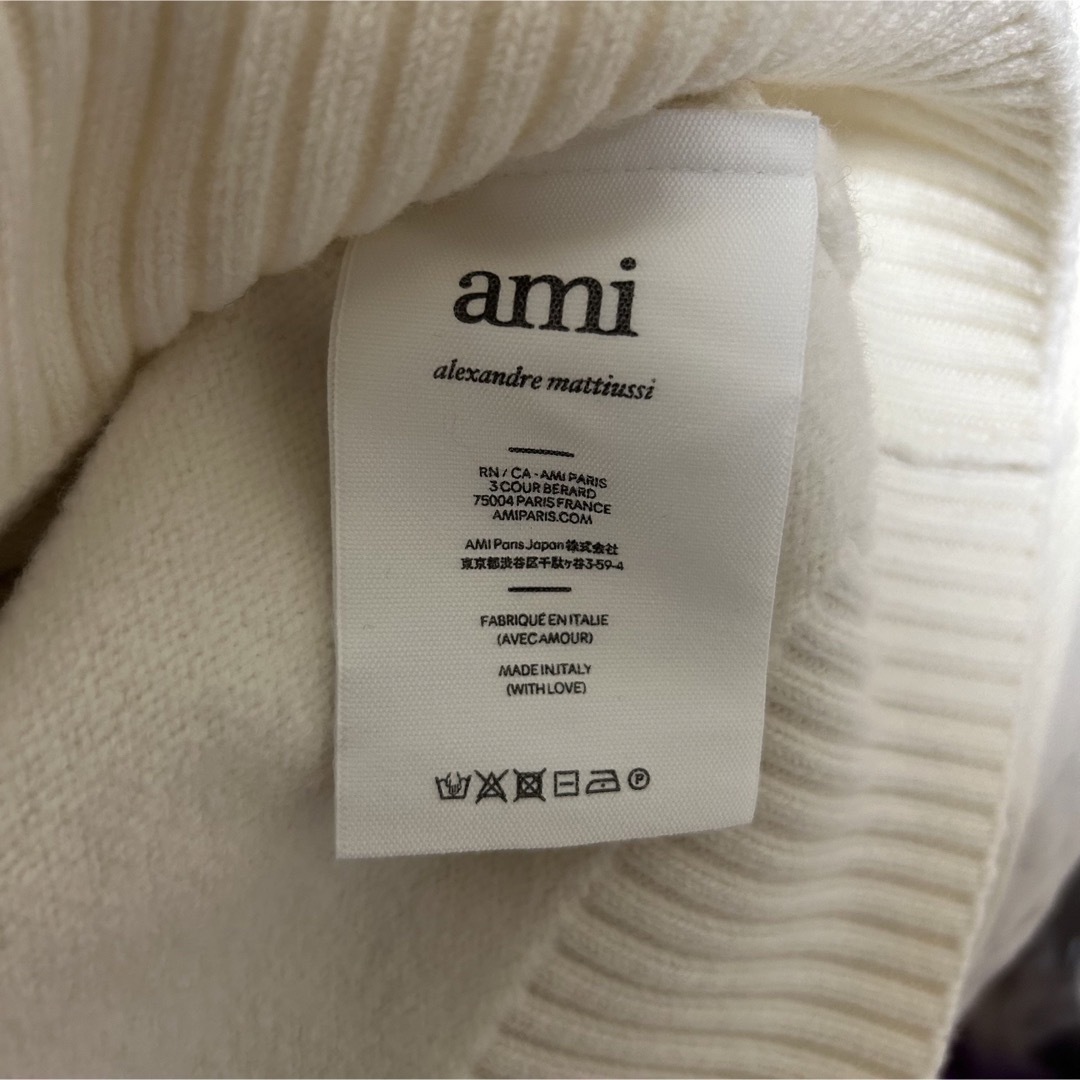 ami(アミ)のami paris アミパリス　フーディー　ロゴニット レディースのトップス(ニット/セーター)の商品写真