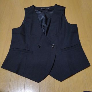 ベスト　ジレ　　通勤　仕事　制服(ベスト/ジレ)