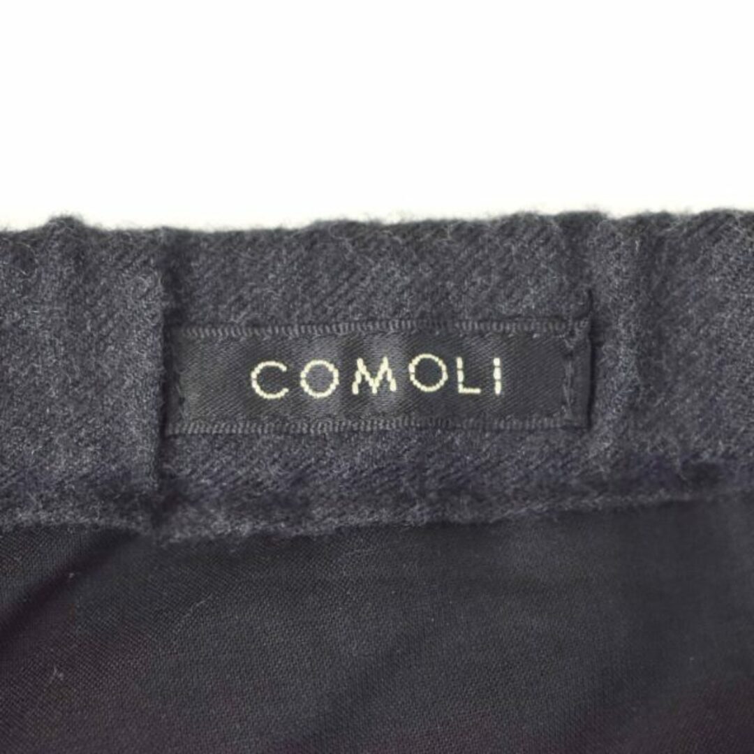 COMOLI - コモリ 22AW ウールビエラ ドローストリングパンツ 1 W03