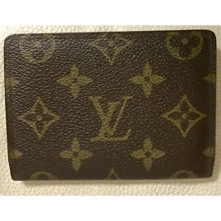 LOUIS VUITTON - ルイヴィトンモノグラム正規品パスケース定期入れの