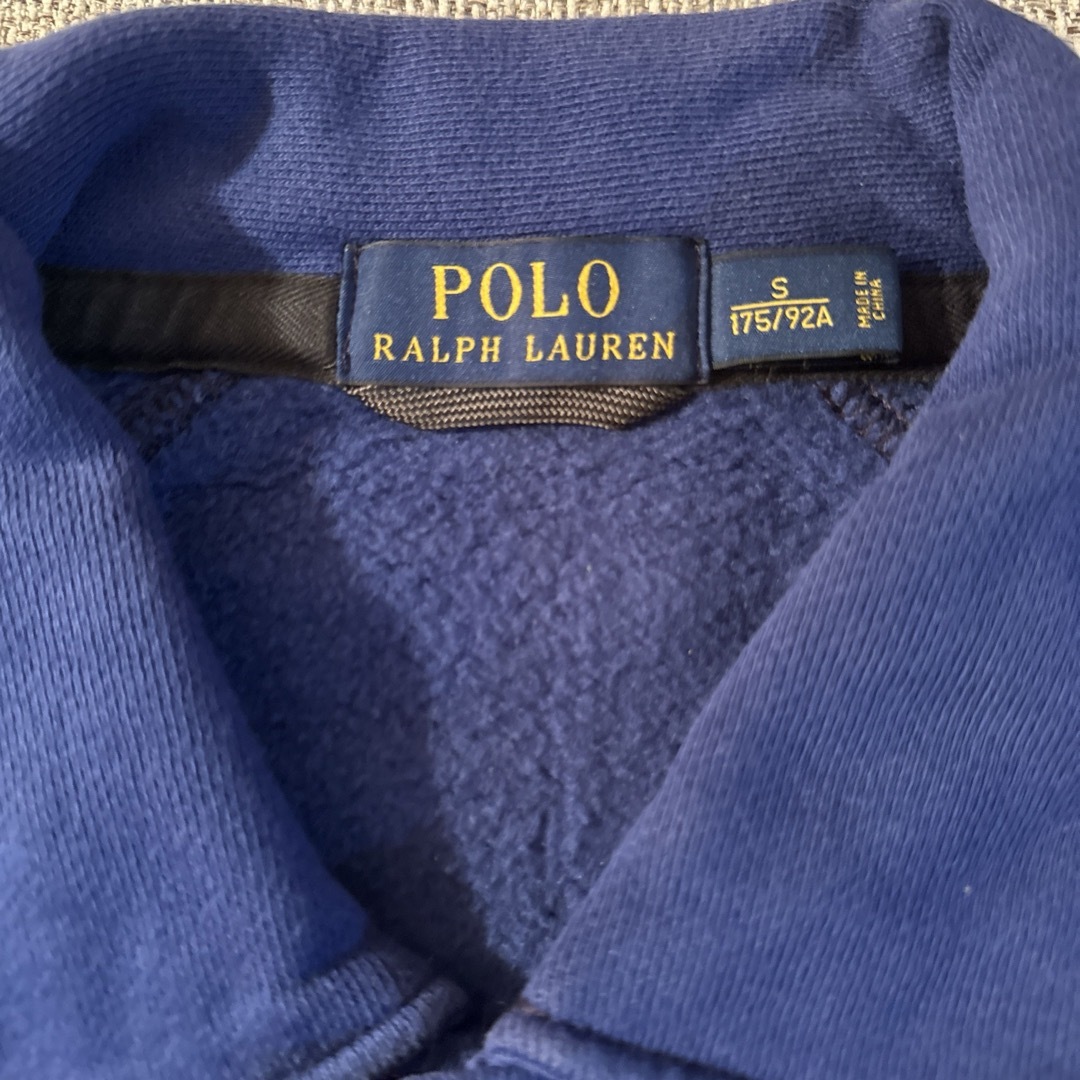 POLO RALPH LAUREN(ポロラルフローレン)の美品 POLO RALPH LAUREN スウェットコーチジャケット メンズのジャケット/アウター(スタジャン)の商品写真