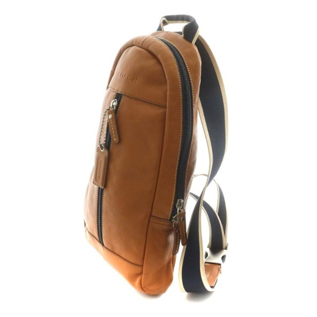 COACH - コーチ COACH ヘリテージ ウェブ レザー スリング ボディ