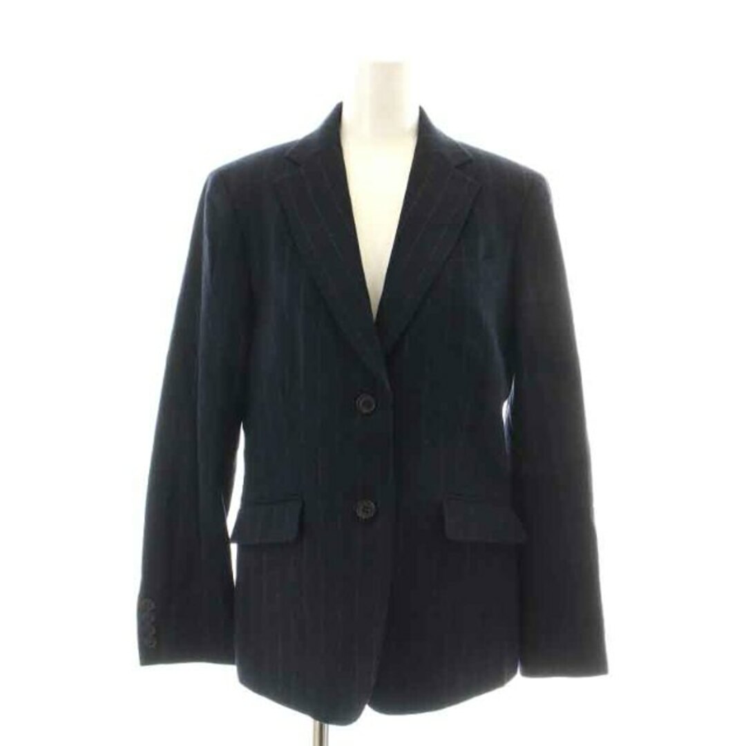 Brooks Brothers(ブルックスブラザース)のブルックスブラザーズ スーツ セットアップ 上下 11AR 70-95 L 紺 レディースのフォーマル/ドレス(スーツ)の商品写真