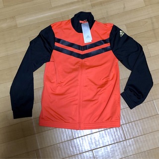 アディダス(adidas)のadidas オレンジパーカー 160 ◆アディダス ジャケット 野球 サッカー(ジャケット/上着)