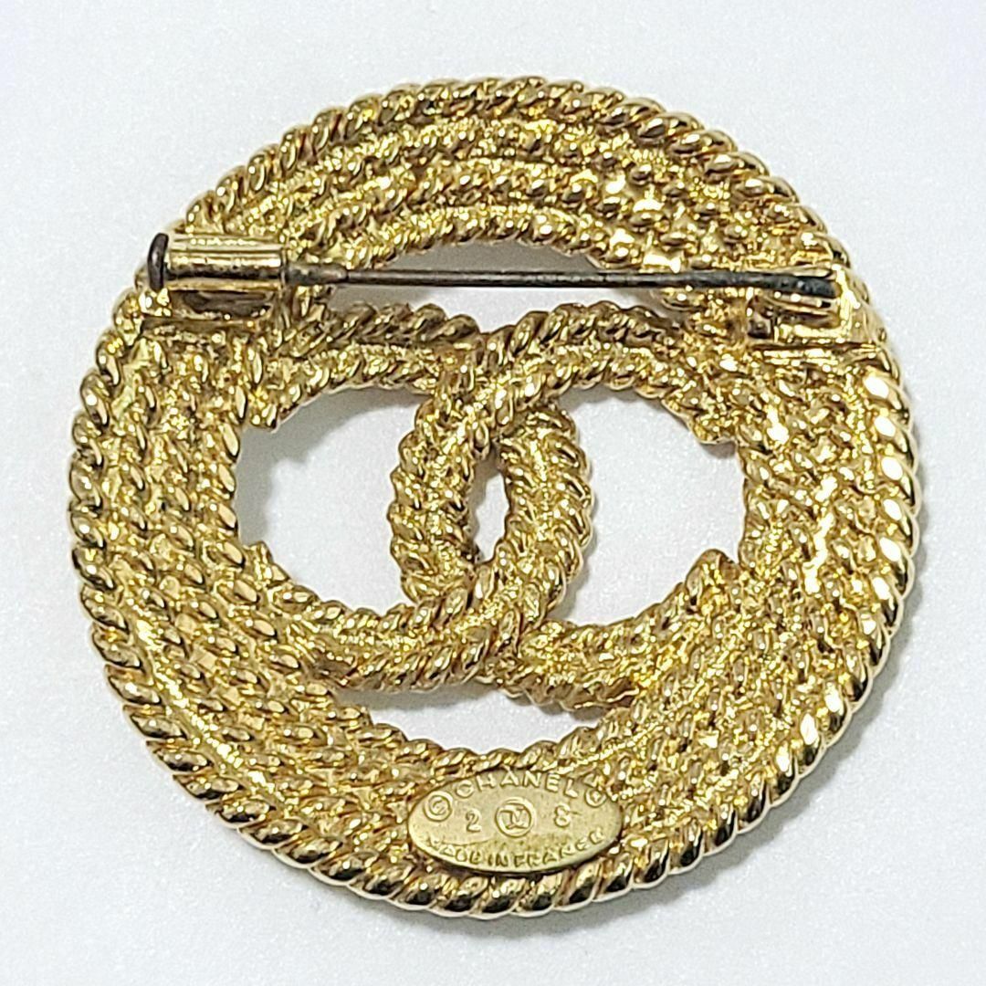 CHANEL シャネル ブローチ ゴールド サークル パール ロゴ - アクセサリー CHANEL シャネル ブローチ ゴールド サークル パール ロゴ - アクセサリー