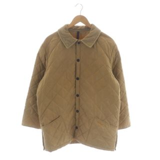 バーブァー(Barbour)のバブアー キルティングコート ミドル丈 薄手 ベージュ /DO ■OS(その他)