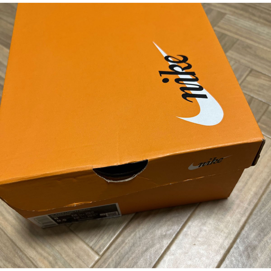 NIKE(ナイキ)の【新品】NIKE BLAZER LOW 77 ブラック メンズの靴/シューズ(スニーカー)の商品写真