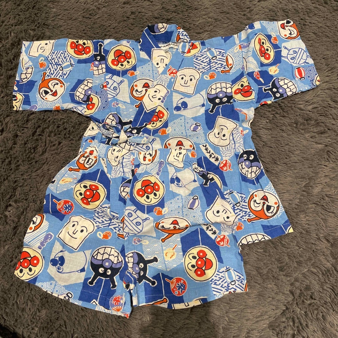 アンパンマン(アンパンマン)のアンパンマン甚平 キッズ/ベビー/マタニティのキッズ服男の子用(90cm~)(甚平/浴衣)の商品写真