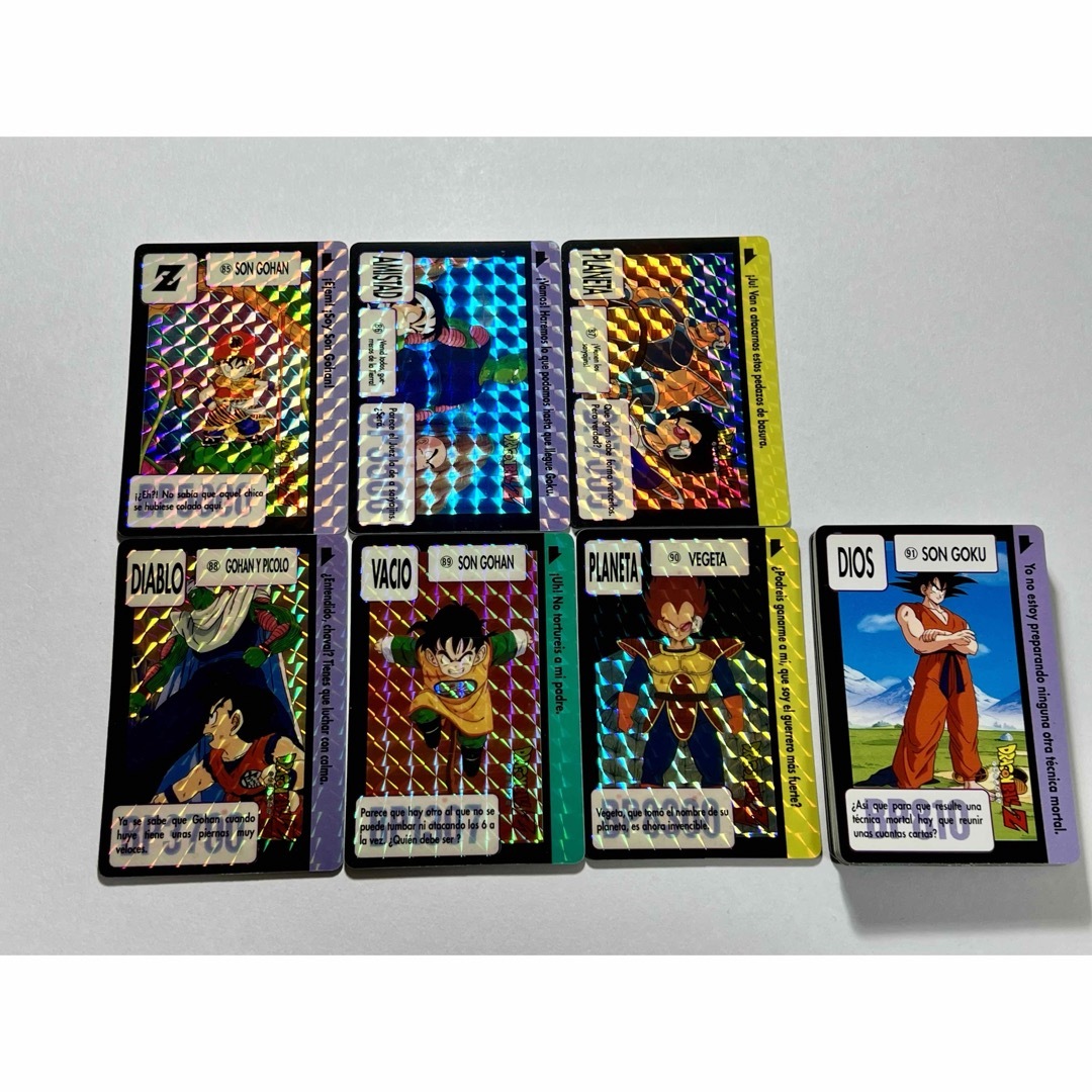 ドラゴンボール カードダス 本弾 3弾 全42種フルコンプ スペイン版アニメグッズ