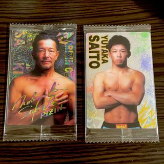 バンダイ(BANDAI)のRIZIN ウエハース カード(格闘技/プロレス)