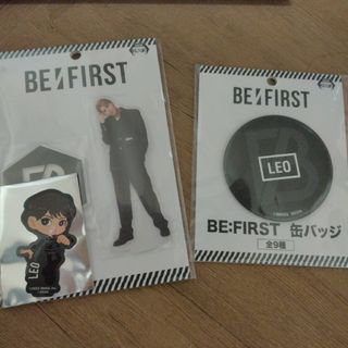 ビーファースト(BE:FIRST)のBE:FIRSTレオLEOアクスタ 缶バッジ ステッカー３点セット(ミュージシャン)