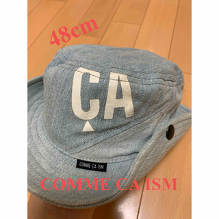 コムサイズム(COMME CA ISM)の【COMME CA ISM】デニムハット(48cm)(帽子)