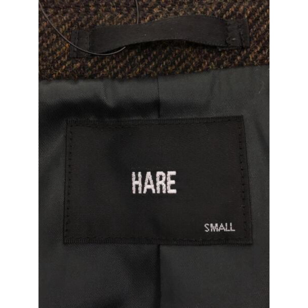 HARE(ハレ)のHARE BISHU尾州 チェスターコートウール ブラウン メンズのジャケット/アウター(チェスターコート)の商品写真