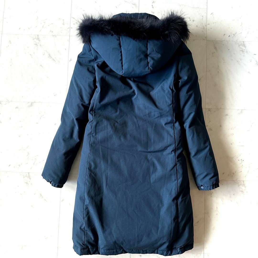 Cape HEIGHTS(ケープハイツ)の極美品♪ケープハイツ ロングダウンコート ELLNORA ネイビー XS レディースのジャケット/アウター(ダウンジャケット)の商品写真