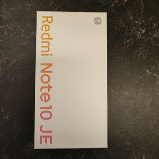 Redmi Note 10 JE クロームシルバー 64 GB(スマートフォン本体)