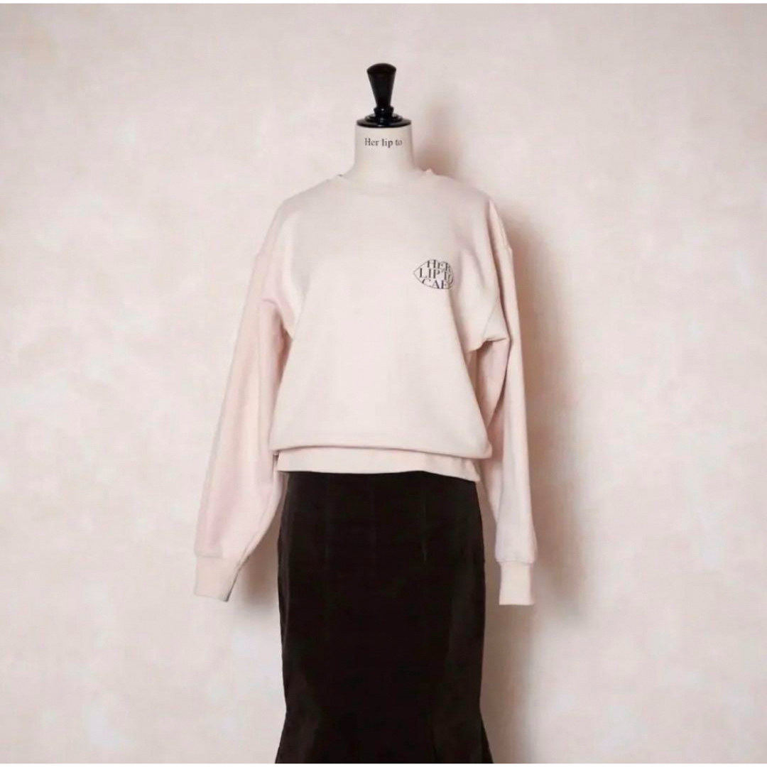 Her lip to(ハーリップトゥ)のHerlipto♡HLT CAFE Sweat レディースのトップス(トレーナー/スウェット)の商品写真