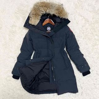 カナダグース(CANADA GOOSE)のカナダグース ダウンジャケット 2302JL マッケンジー ファー ネイビー(ダウンジャケット)