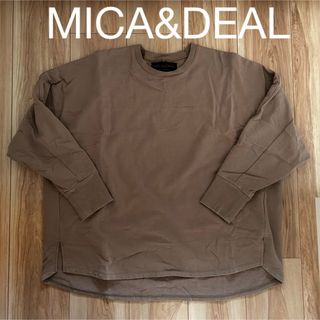 マイカアンドディール(MICA&DEAL)のMICA&DEAL 長袖トップス(トレーナー/スウェット)