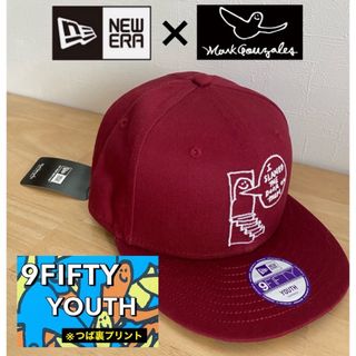 マークゴンザレス(Mark Gonzales)の激レア 新品 ニューエラ マークゴンザレス キャップ キッズ 子供 小学生 帽子(帽子)