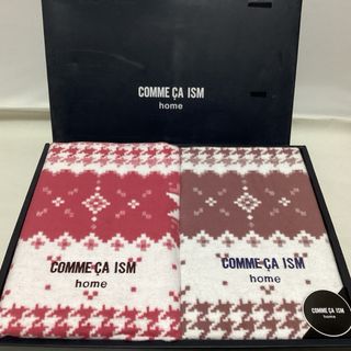 コムサイズム(COMME CA ISM)のCOMME CA ISM 綿毛布　2P(毛布)