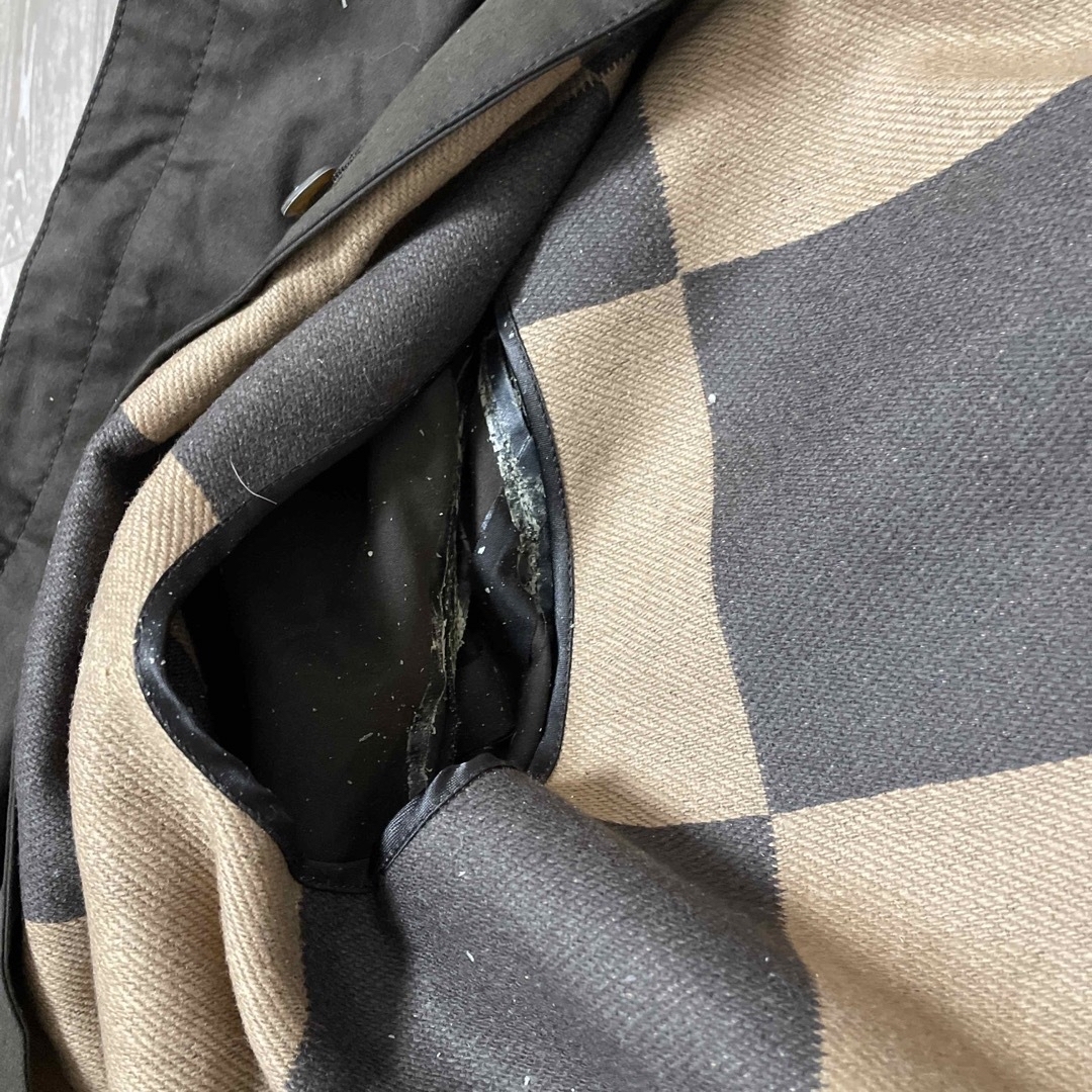 LOUIS VUITTON(ルイヴィトン)のルイヴィトン　メンズコート　ダミエ柄 メンズのジャケット/アウター(モッズコート)の商品写真