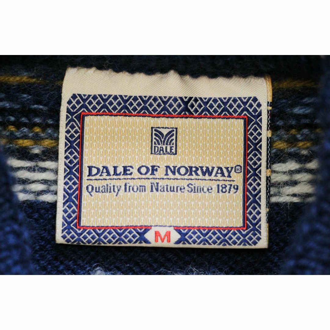 00s ノルウェー製 DALE OF NORWAY 雪柄 ノルディック柄 ウールニット