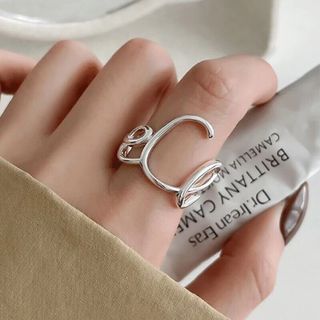 エディットフォールル(EDIT.FOR LULU)の【新品】cursive style ring / silver(リング(指輪))