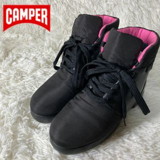 カンペール(CAMPER)の極美品 CAMPER カンペール ゴアテックス アンクルブーツ レザー 35(ブーツ)