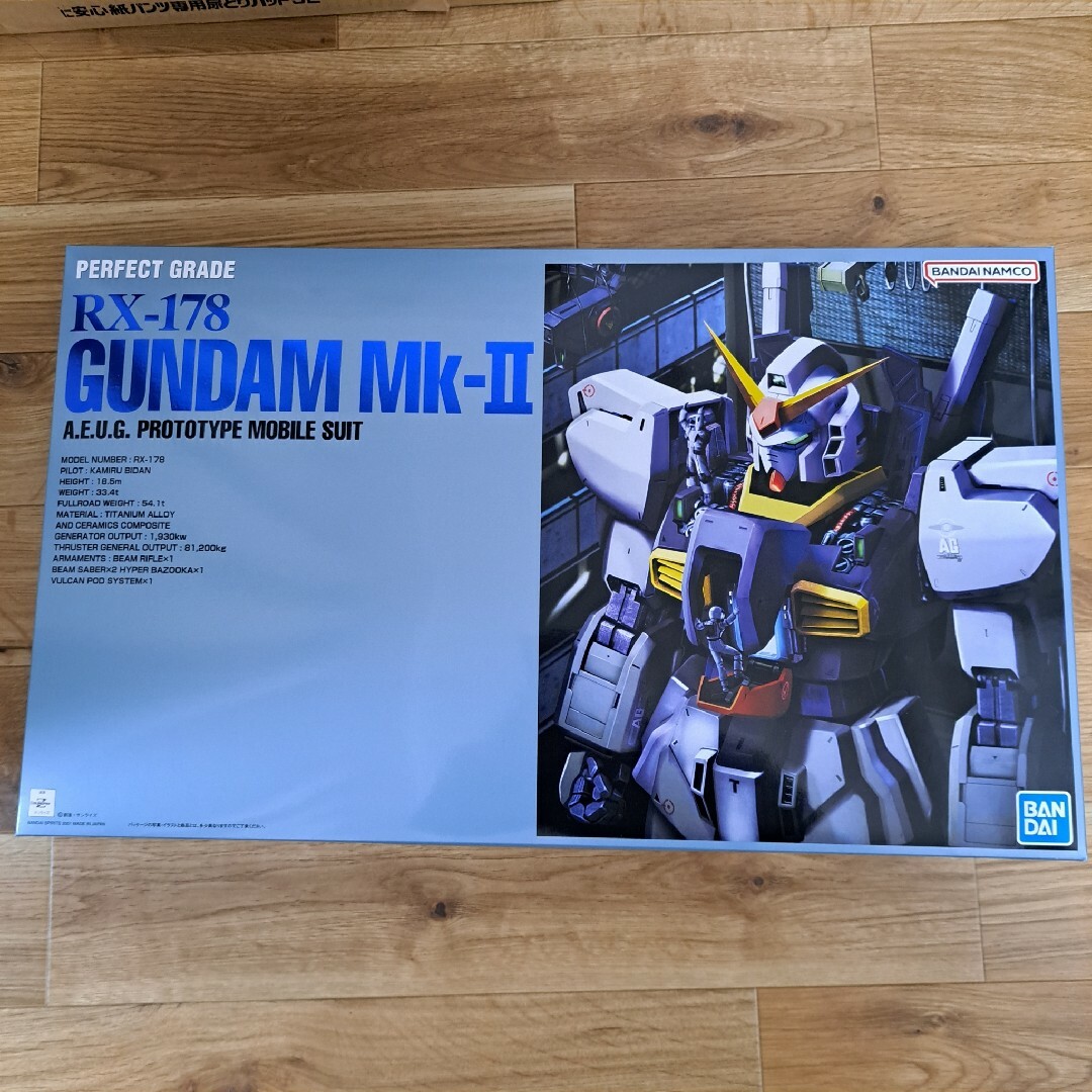 バンダイ PG RX-178 ガンダムMk-IIエゥーゴ 機動戦士 エゥーゴ エンタメ/ホビーのおもちゃ/ぬいぐるみ(プラモデル)の商品写真