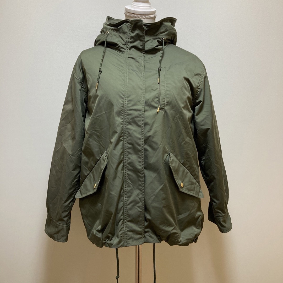 UNITED ARROWS green label relaxing(ユナイテッドアローズグリーンレーベルリラクシング)の美品　グリーンレーベルリラクシング　モッズコート　2WAY ジャンパー レディースのジャケット/アウター(モッズコート)の商品写真